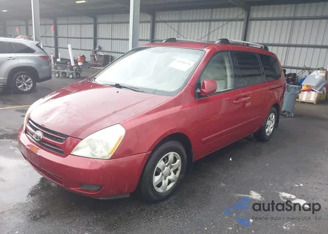 2006 Kia Sedona Ex/Lx из США, поврежденный, VIN KNDMB233866066766